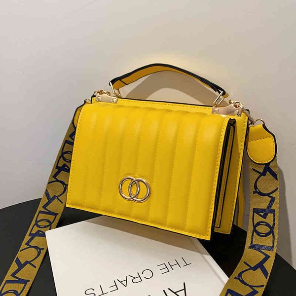 

handbag 2023 new bag texture letter women's portable shoulder armpit cross messenger small square