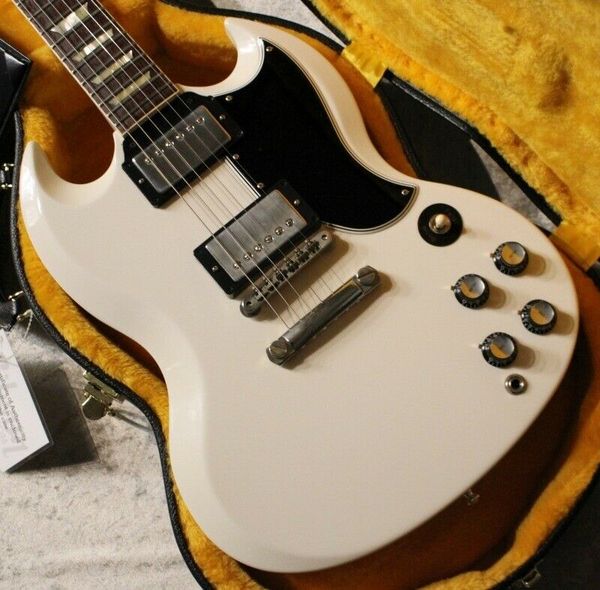 

custom shop limited run 1961 sg standard reissue sbar #gg86d electric guitar