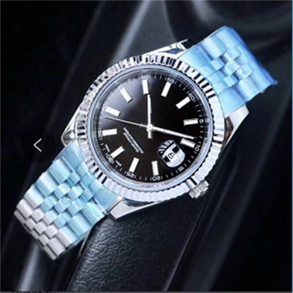 

watches designer men's watch 36/41mm automatic movement 904l all stainless steel case 28/31 ladies mechanical quartz machine waterproof, Silver