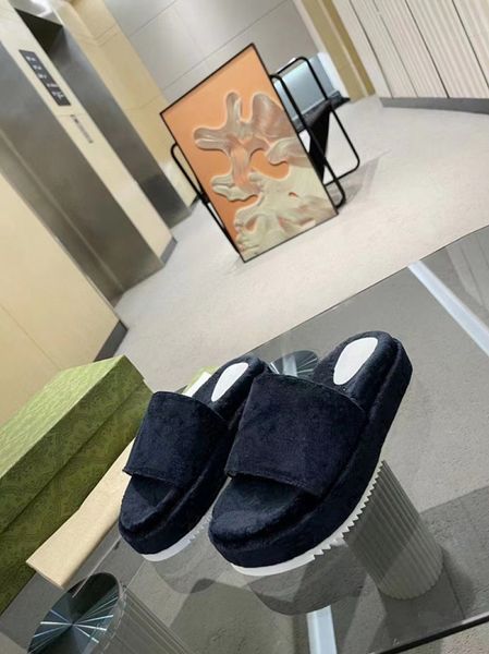 

slipper sandal famous designers slide womans hoeswo mens shoes slippe new style classic comfortable slipper bom dia flat mule 1a3r5m cool sl, Black