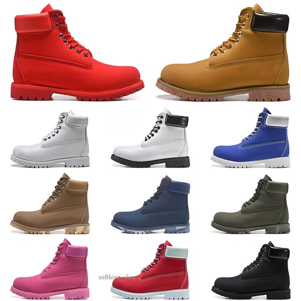 

designer land mens womens boots shoes ankle winter for cowboy classic tbl women yellow blue black tim-branch icon hiking work motorcycle boo, White;red