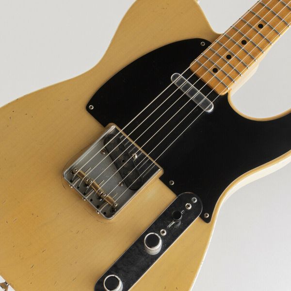 

nacho guitars 1950-52 blackguard butterscotch blonde electric guitar