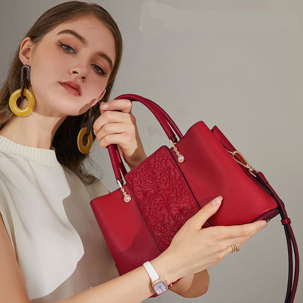 

bag 2022 new high-capacity messenger handbag chain cross bags