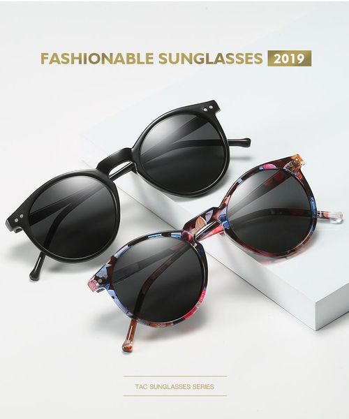 

sunglasses sunglasses sun glasses women stylish round frame european american retro driving mirrors polarized glassessunglasses, White;black