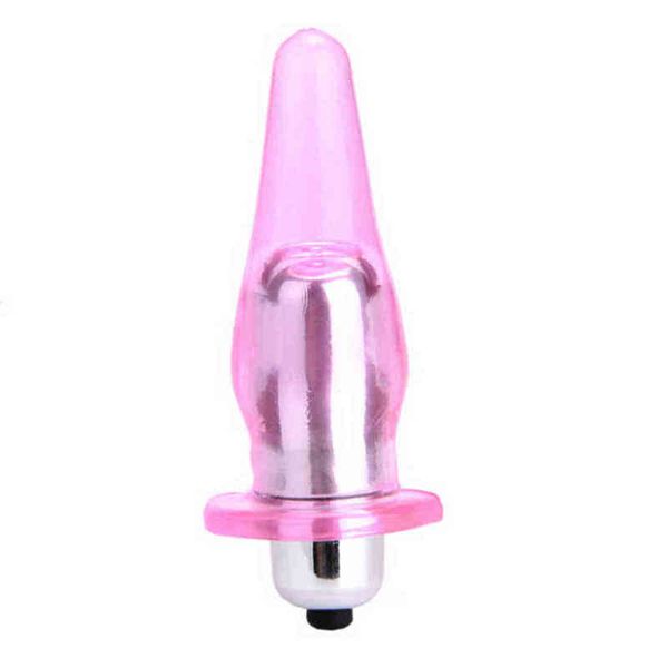 Nxy Sex Anal Seafeliz Vibrating Butt Plug Jelly Toys Male Waterproof Prostate Massage Mini for Man Products_voghion.com