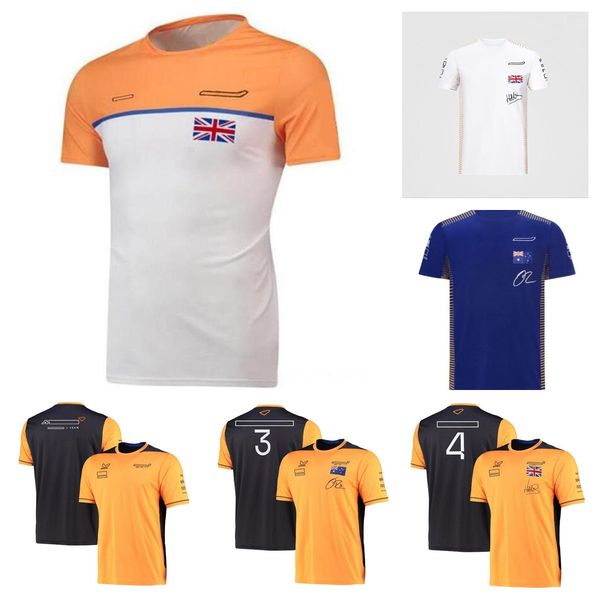 

2022f1 formula one racing t-shirt summer team polo suit same style customization