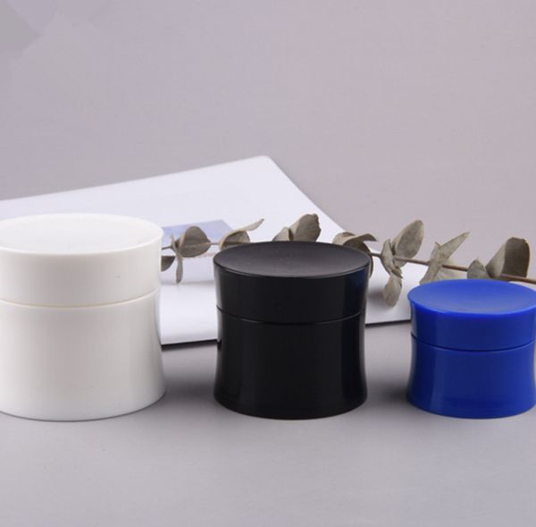 

15g empty cream box plastic bottle cosmetic makeup jar pots eyeshadow cream lip balm container