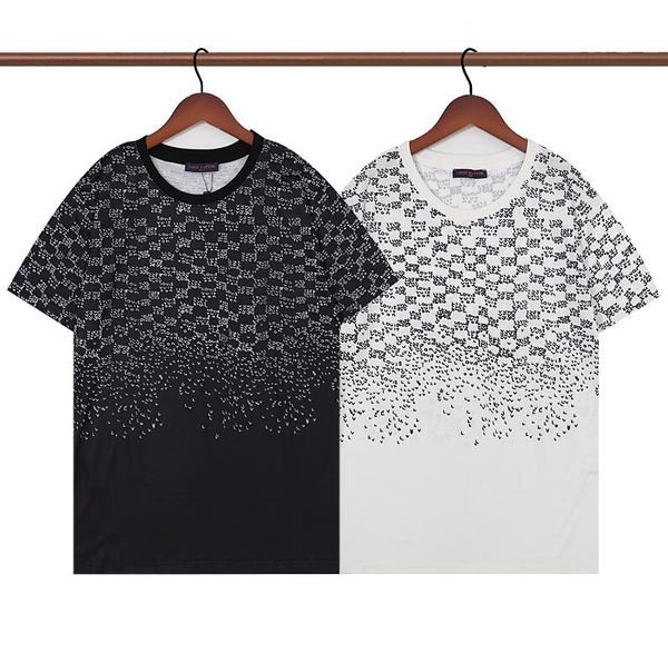 

summer luxury white t shirt for men tee short sleeve t-shirts, White;black