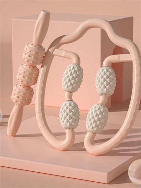 

foam roller muscle relaxer thin calf artifact mace massage stick roller fascia fitness column yoga equipment