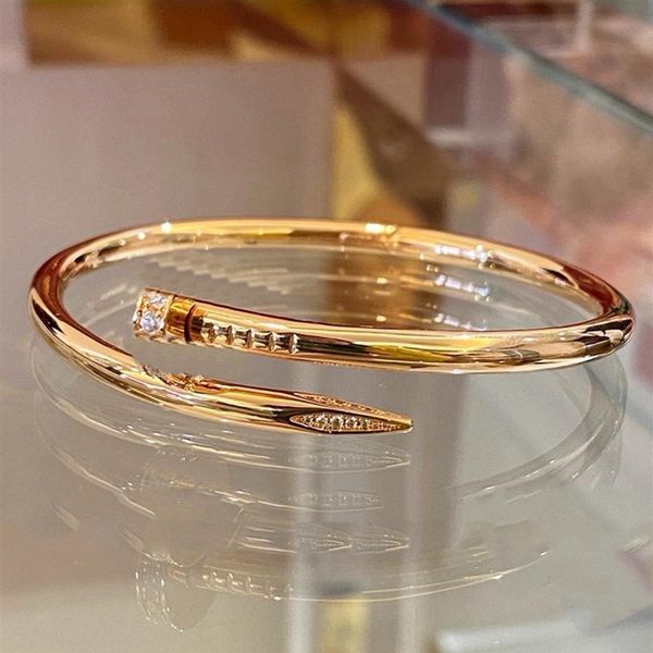 

women carti bracelet rings bangles necklaces screw party wedding couple gift love fashion luxury designer with box a3231k, Black