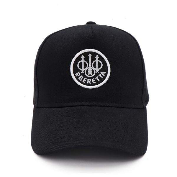 Fan militare Beretta Berretto con logo della pistola Cappello da papà in cotone Tattiche all'aperto Berretti da baseball Stampa di moda Unisex Snapback Bone