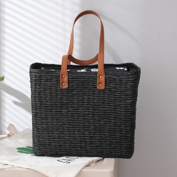 

factory direct sales new thin monofilament paper straw bag casual shoulder bag