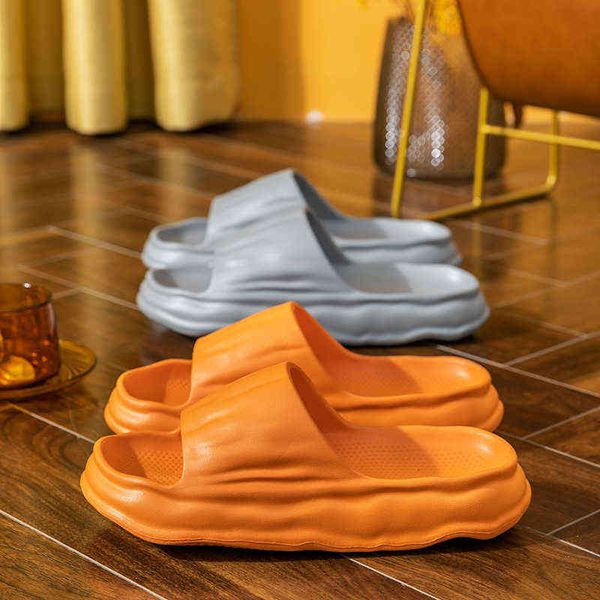 HBP Slipers Slides 2022 EVA Толстое дно приподнятые пластиковые любители Антискидные водонепроницаемые женские туфли на пол.
