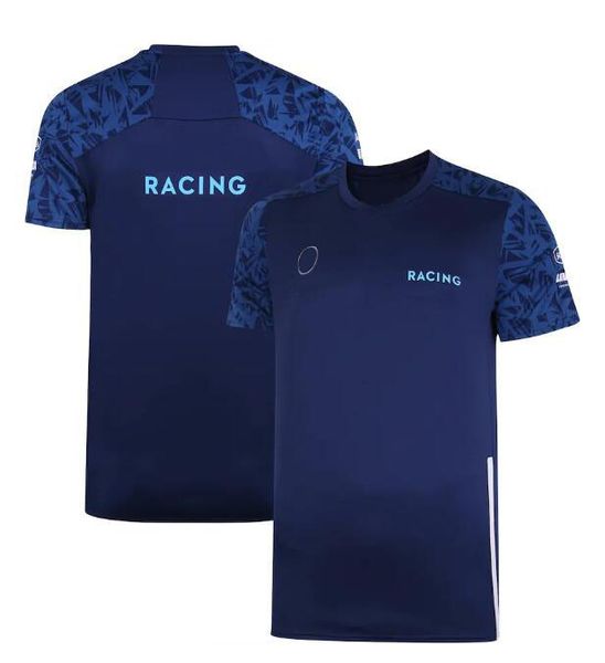 

2022 summer racing short sleeve new f1 formula one crew neck shirt