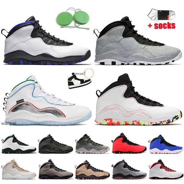 

2022 new jumpman 10 10s basketball shoes mens trainers orlando cement wings ember glow seattle tinker racer blue cool grey desert camo dark