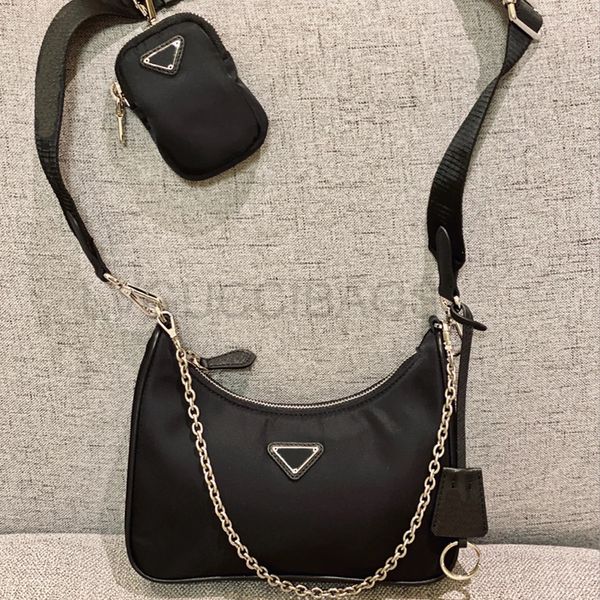 

luxury designer bag crossbody in ladies handbag nylon shoulder chain