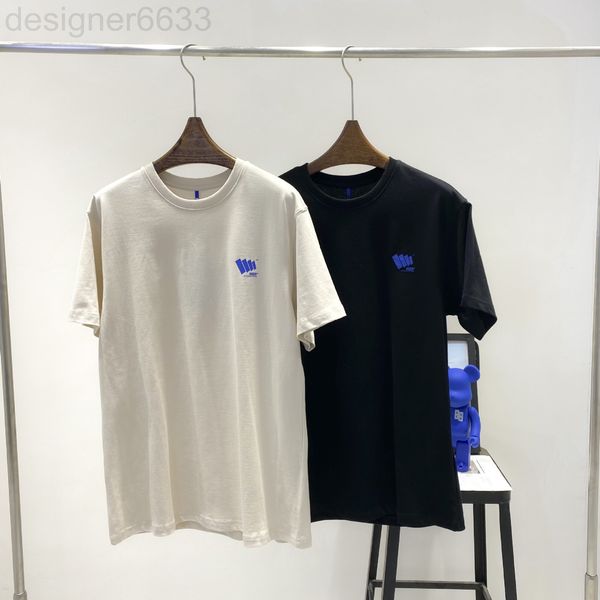 

women's t-shirt designer ader korean simple style summer vertical small label short sleeve round neck versatile men and women t i2uz, White