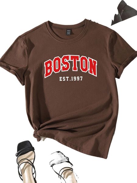 

letter graphic short sleeve tee w5ki#, White