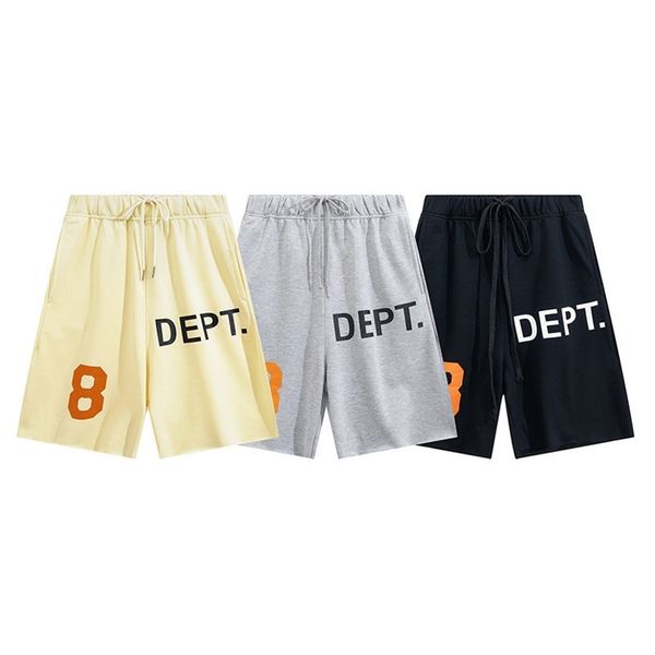 

alphanumeric designer mens shorts gallerydept 8 print mens and womens couple outfit large loose shorts beach pants lil, White;black