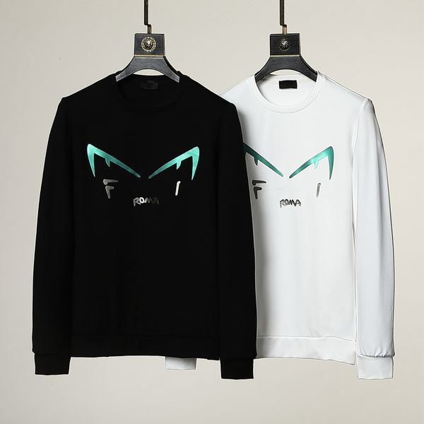 

designer men's women hoodies sweatshirts couples simple steel printed letters logo casual loose hooded fleece sweater #hc21, Black