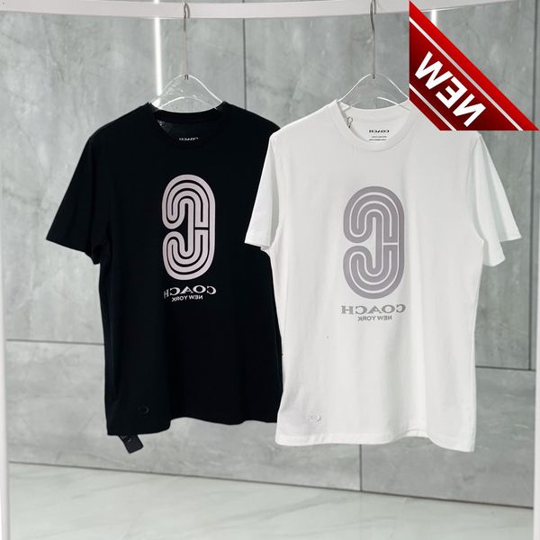 

50% off discount ch family big c reflective three-dimensional printing t-shirt 2022 summer new leisure sports short sleeve factory direct sa, White;black