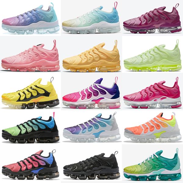 

tn plus running shoes men women usa vibes triple black light bone hyper blue noble red olive walking tns mens womens outdoor sports trainer