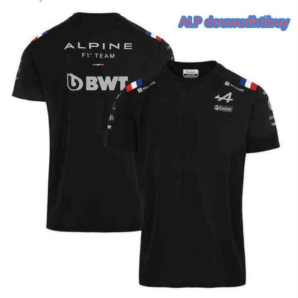 

2022 new f1 team breathable lapel t-shirt the same custom264l, White;black