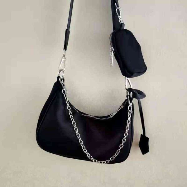 

fashion bag three in hobo armpit nylon middle gukendou same hand chain
