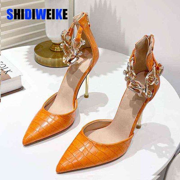 

female shoes summer women shoes high heels diamond party women sandals heels pointed toe high heeled shoes for women pumps 220519, Black