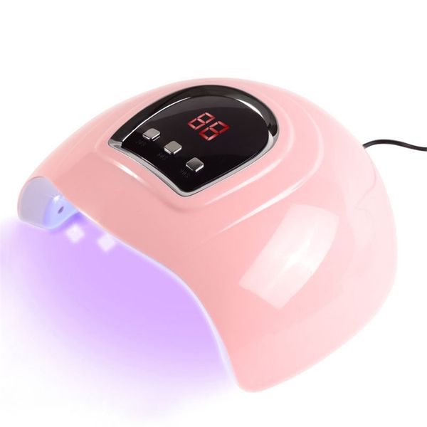 

large space dual light source uv nail lamp led light therapy machine professional dryer for women 220708