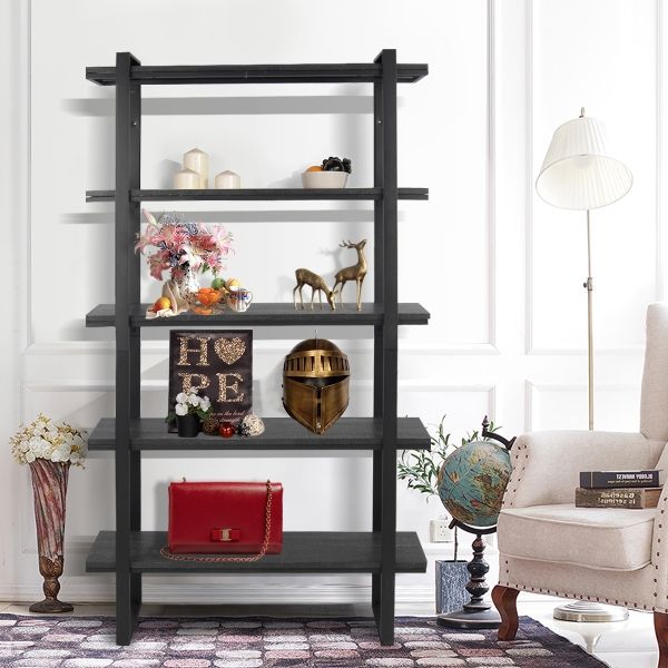 

office furniture 5-layer metal shelf-bookshelf- 5-tire storage shelf -bookcase