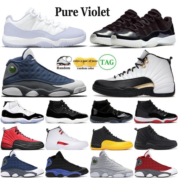 

with box jordns basketball shoes mens 11s cool grey bred concord 11 12s 12 playoffs royalty taxi utility grind university gold 13s court, Black