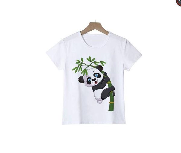 

new children clothing cartoon t shirt for kids summer tees boys girls novelty panda sweet tshirt o-neck unisex, Blue