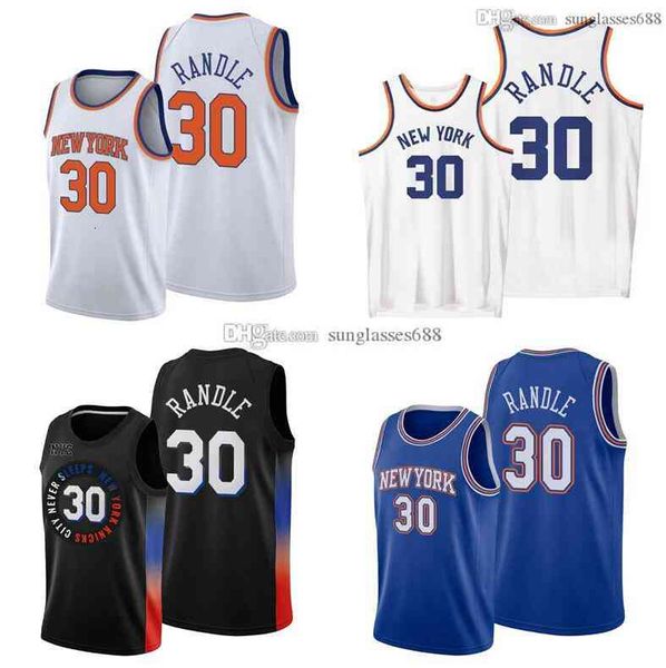 

julius randle jersey 2021-22 new yorkcity jerseys men youth s- in stock, Black