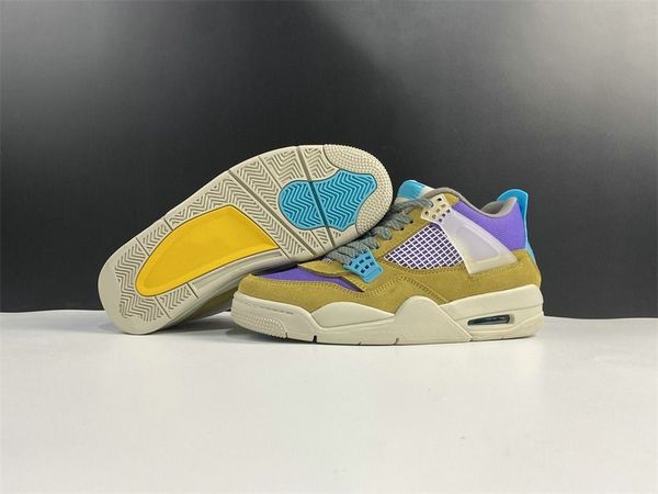 

shoes union 4 basketball designer desert moss turquoise blue dark iris fashion chaussures trainers quality