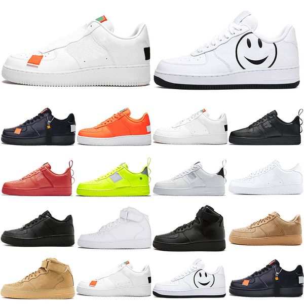 

original forces classic running shoes white black low high wheat color have a day just orange volt trainers outdoors sports athletic gym sho
