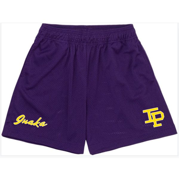 

fashion men's inaka power shorts mesh classic women's fitness basketball loose eric emmanuel basic sports pants designer ee beach, White;black