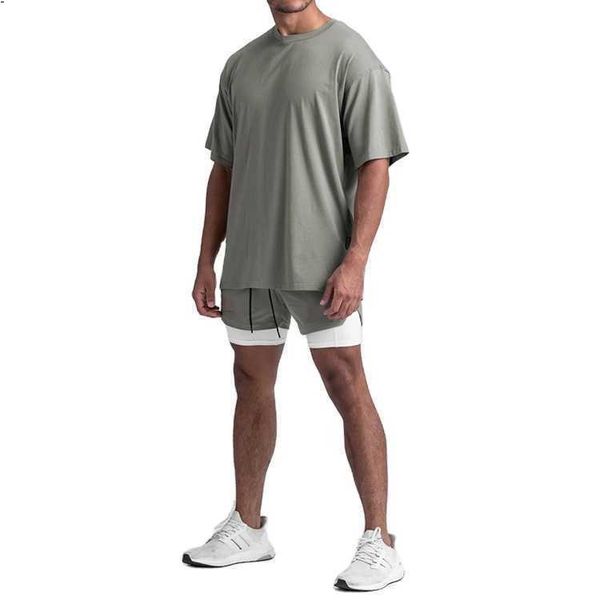 

mentracksuit t shirt set summer new shorts casual suits sportswear mens clothing joggers t shirts sets5rzbx, White;black