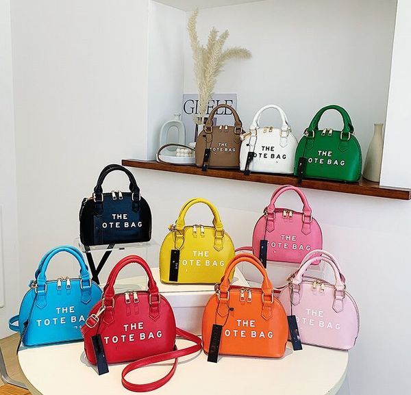 

2022 mini children shell handbag girls purse tote bags for women baby shell bag factory price, Black