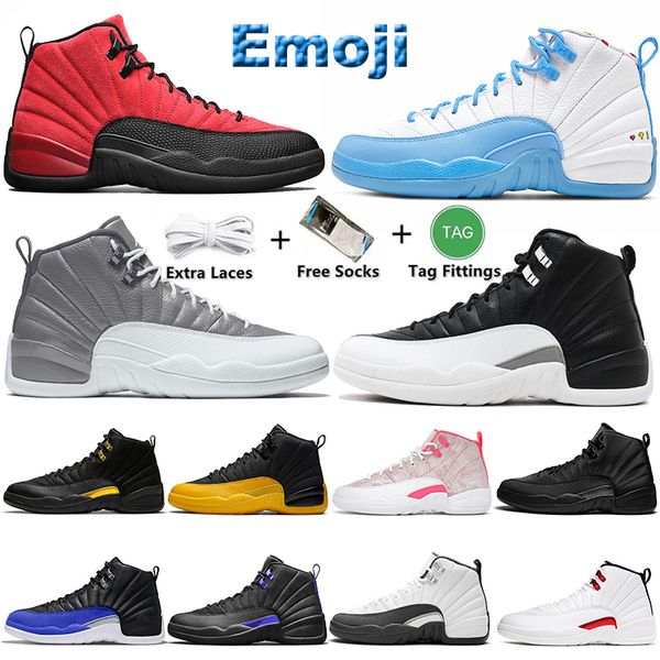 

stealth 12 men basketball shoes with socks jordn jumpman 12s women mens trainers white red off hyper royal low easter playoffs jorden12 high