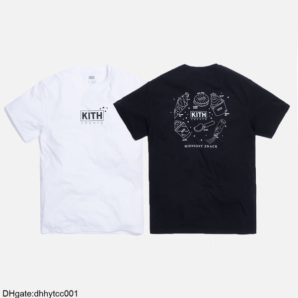 

2021ss vintage kith t shirt men women 11 t-shirt kith tee washed short sleeve sligthly oversizedkcyn, White;black