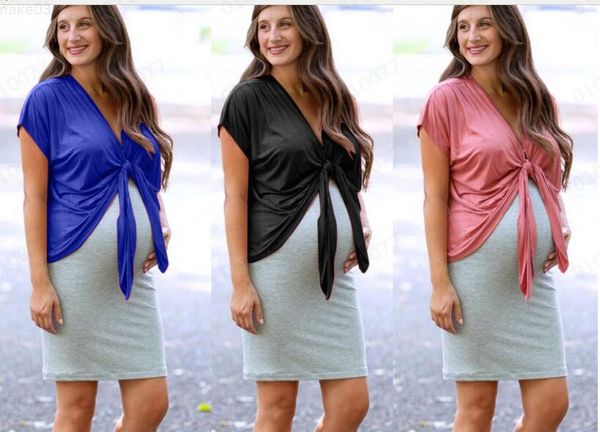 

sleep lounge & 2pcs pregnancy dress womens summer p j220823, White