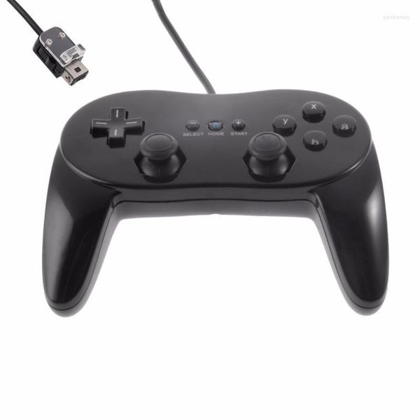 Controladores de jogo Joysticks Retro ns Wired Controller Gaming Remote Pro gamepad Classic Joypad para Wii Joystick de segunda geração G Phil22