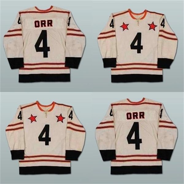 C26 Nik1 Rare Mens barato 4 Bobby Orr All Star Gelo Hóquei Jerseys costurado Sew New Bordado Costurado Gelo Hóquei Jerseys Aceite Mix Ordem