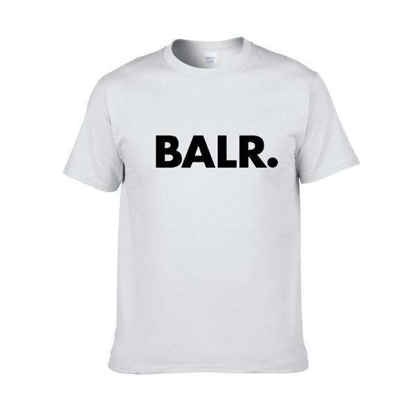 T-shirt di design da uomo T-shirt in cotone primavera estate vacanza manica corta casual stampa BALR top da donna