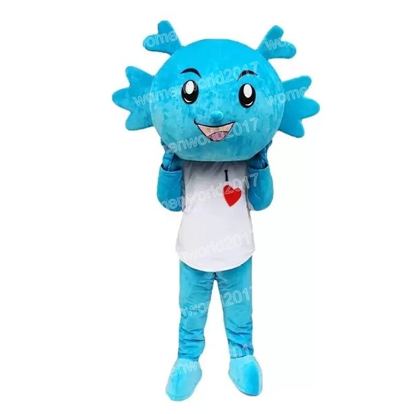 Cadılar bayramı Dragon Maskot Kostüm Yüksek Kaliteli Karikatür Karakter Kıyafetler Suit Unisex Yetişkinler Kıyafet Noel Karnaval Fantezi Elbise