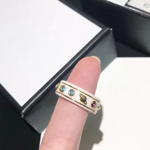 

designer women rings new fashion clear zircon rings for women girls gifts female engagement wedding, Golden;silver