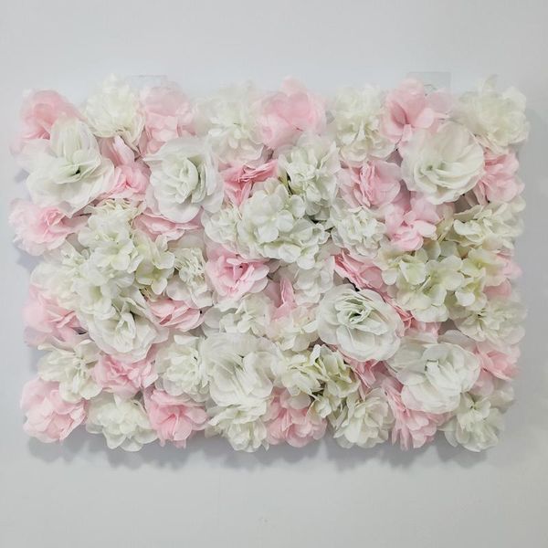 Dekoratif Çiçek Çelenkleri Yapay Çiçek Duvar Paneli Dekor Zemin Zemininde 23.6x15.7 Düğün Partisi Etkinliği Doğum Günü Diy İpek Dahlia Rose