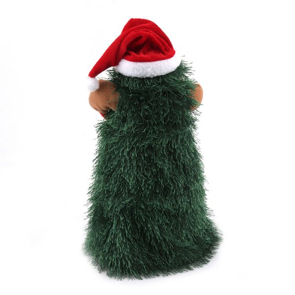 Decoração de Natal Papai Noel Doll Standing Dance Music Music Toy Year Home Ornamentos Presentes de Natal Para Crianças Crianças 201203