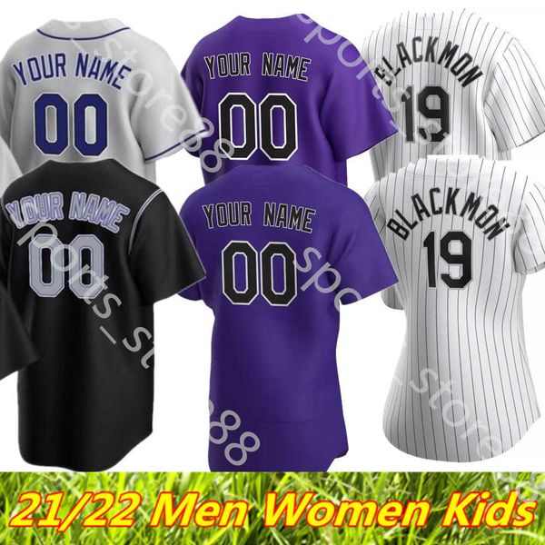 

2022 Custom S-4XL Rockie Jersey Baseball Jerseys Nolan Arenado Trevor Story Charlie Blackmon David Dahl Rockies Daniel Murphy Ian, Colour 1